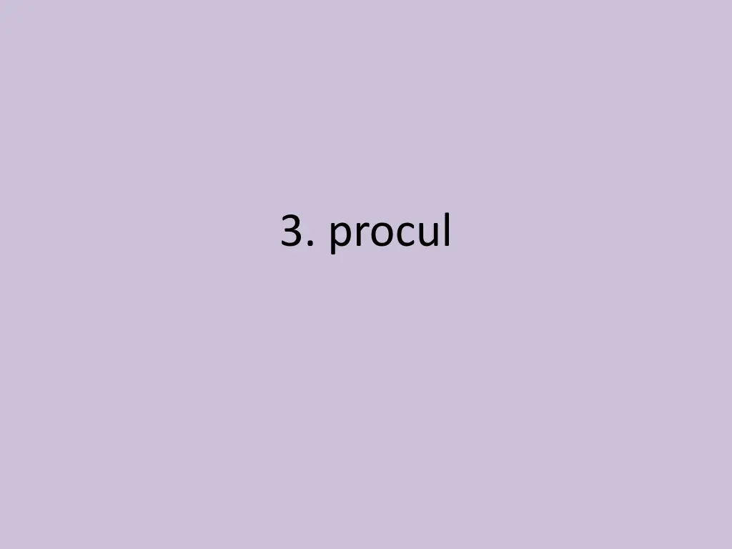 3 procul