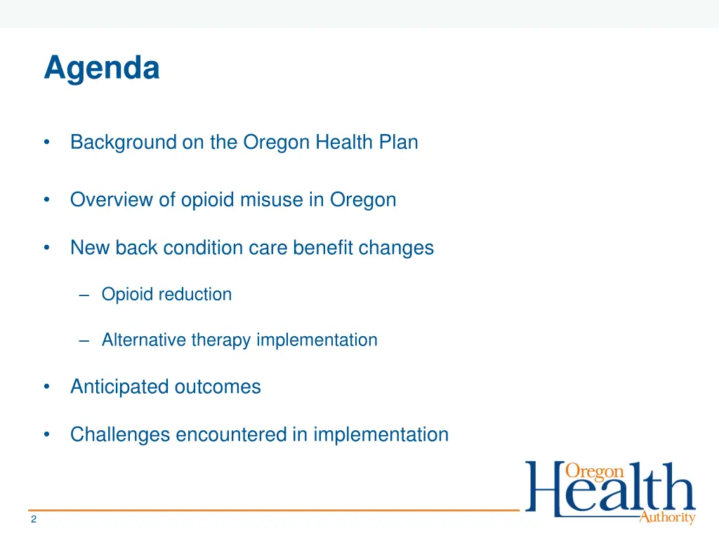 agenda