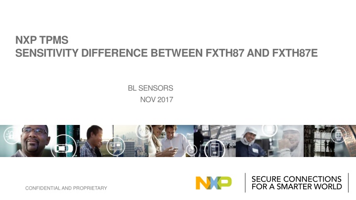 nxp tpms sensitivity difference between fxth87