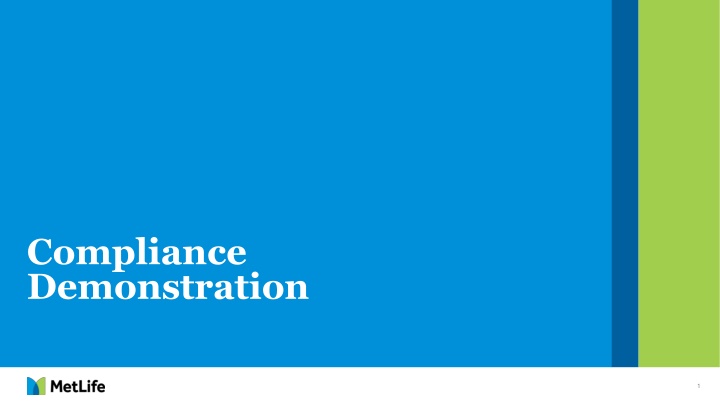 compliance demonstration