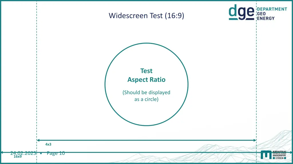 widescreen test 16 9