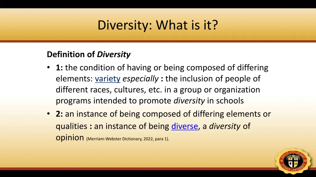 diversity what is it