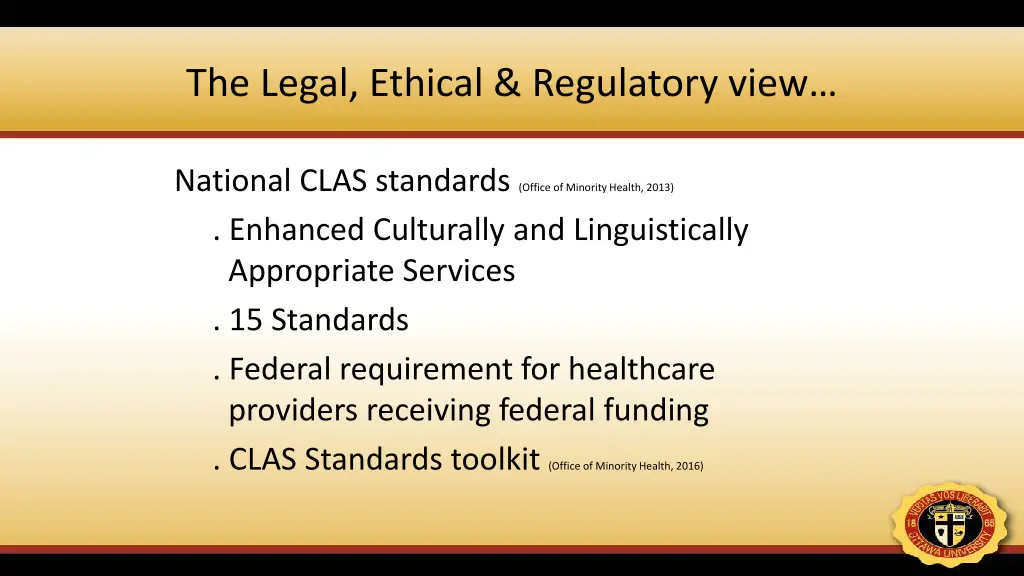 the legal ethical regulatory view