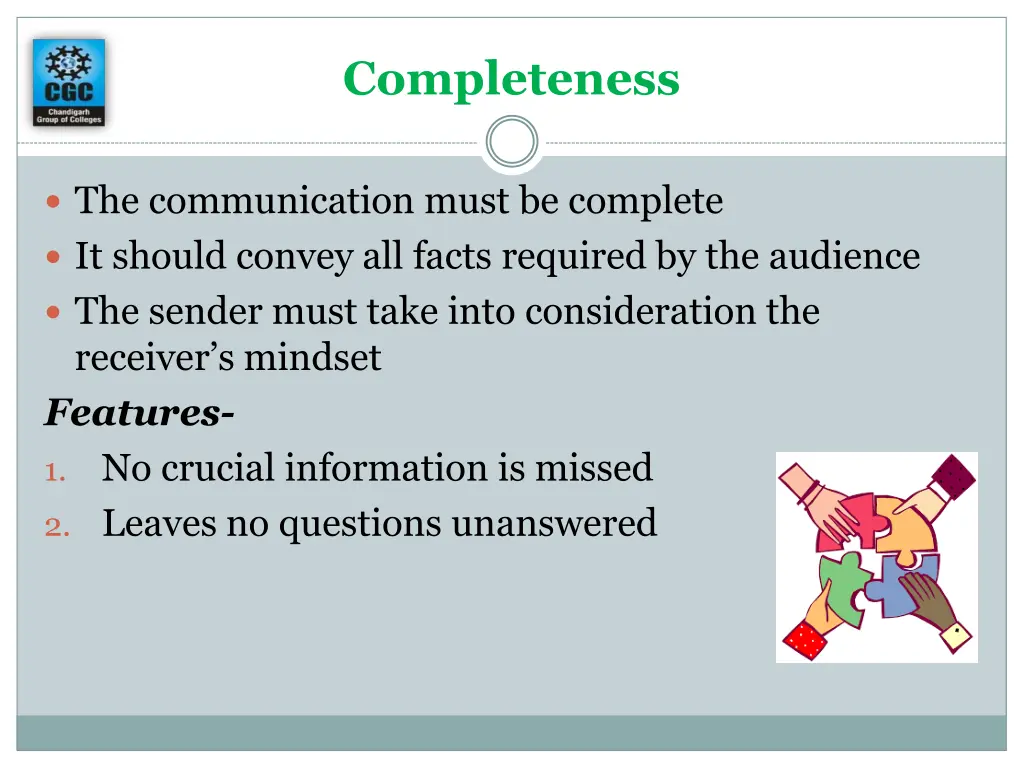 completeness