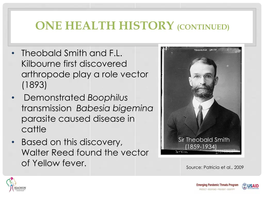 one health history continued 4