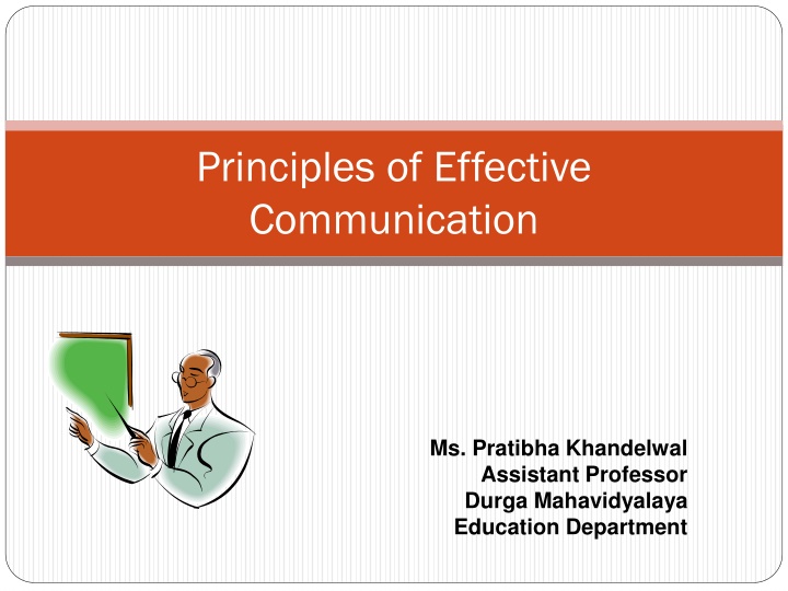 principles of effective communication