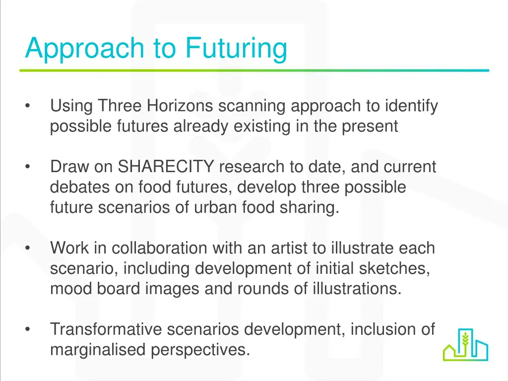 approach to futuring