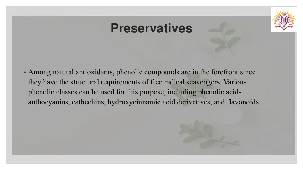 preservatives 2