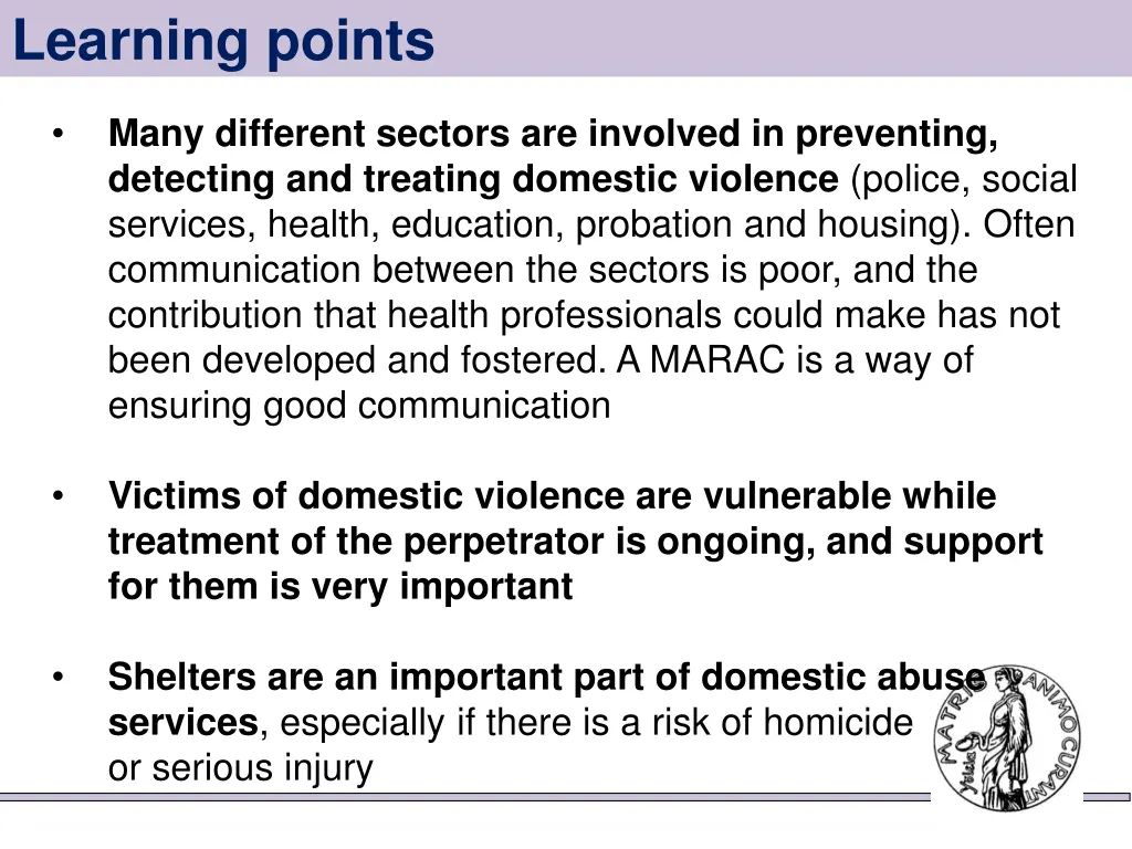 learning points 1
