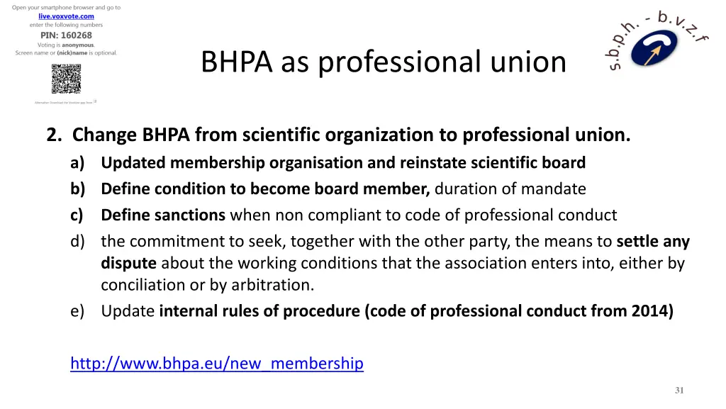 bhpa as professional union 2
