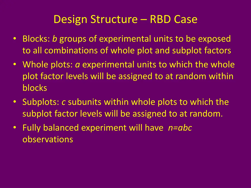 design structure rbd case