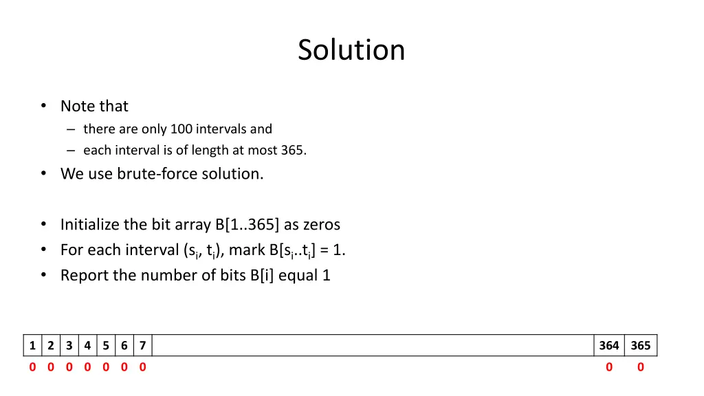 solution