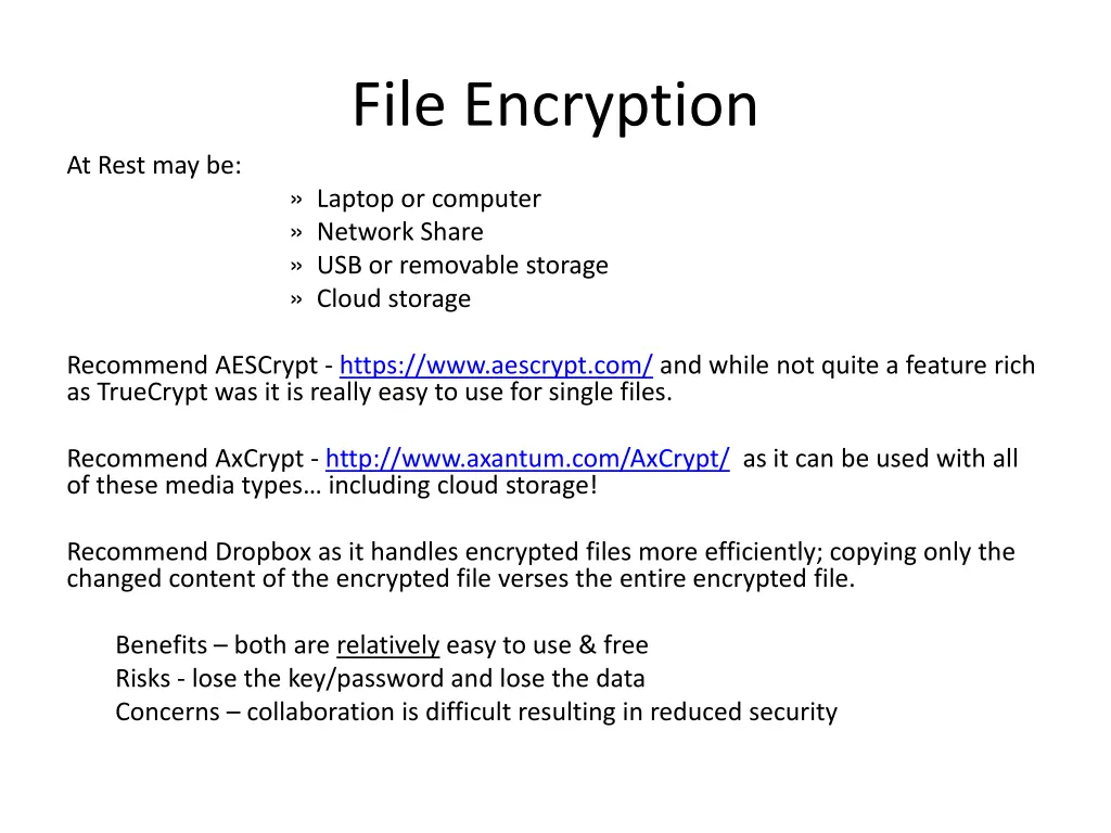 file encryption