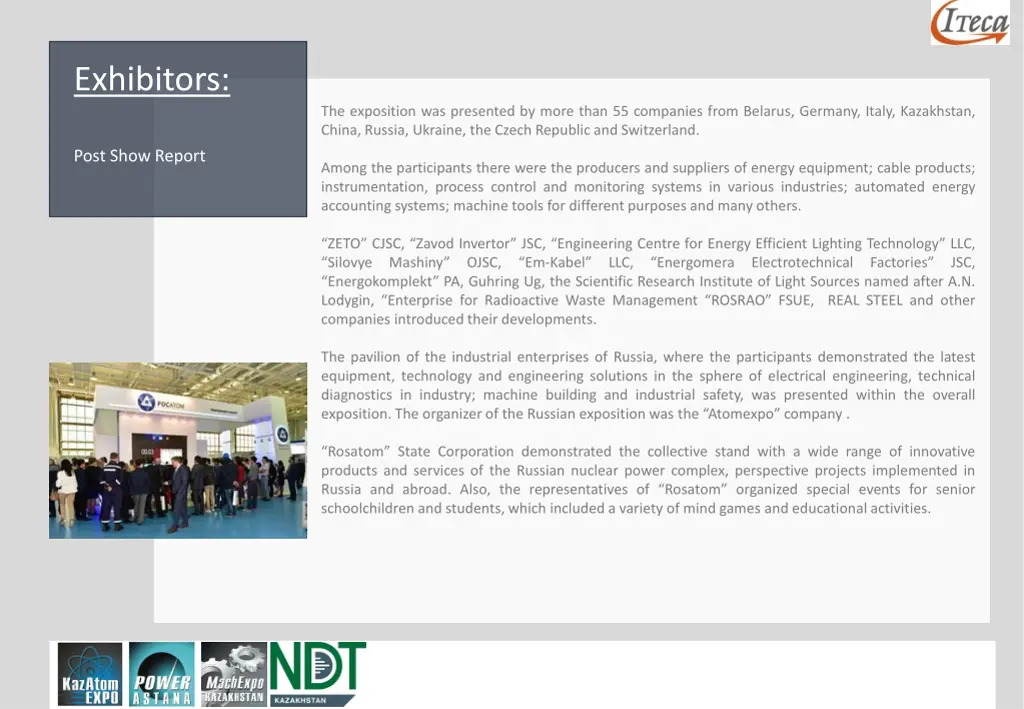 exhibitors