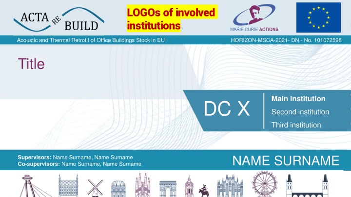 logos of involved institutions