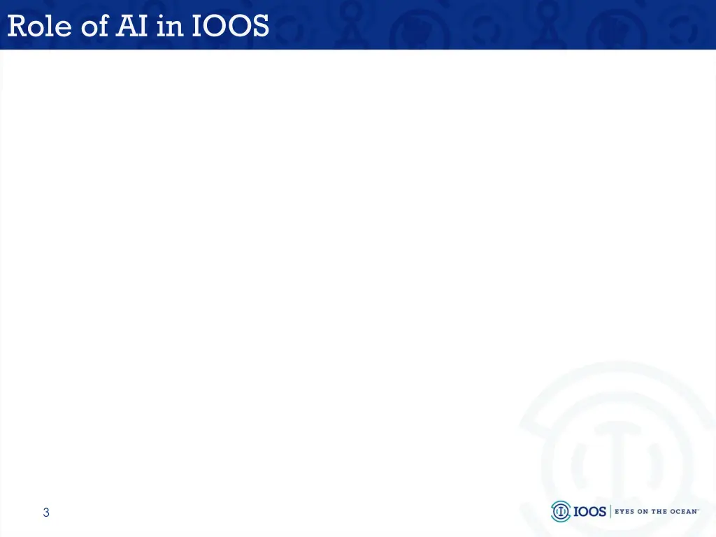 role of ai in ioos