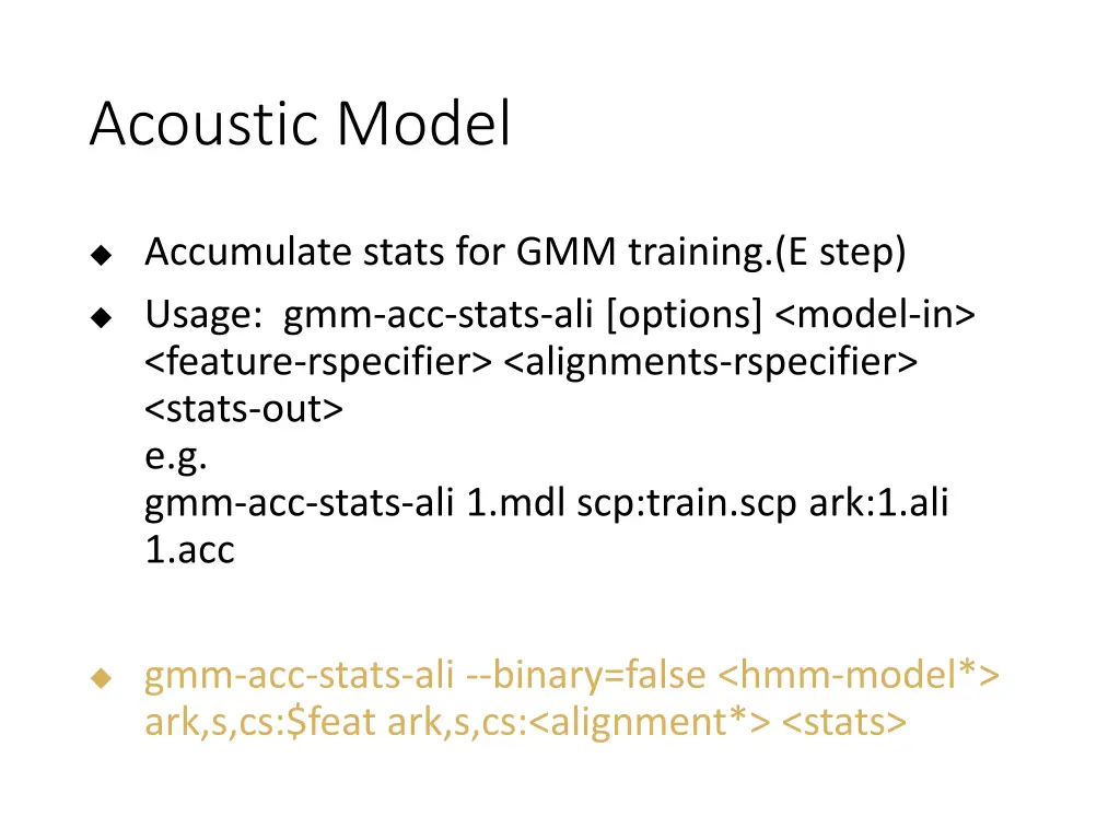 acoustic model 4