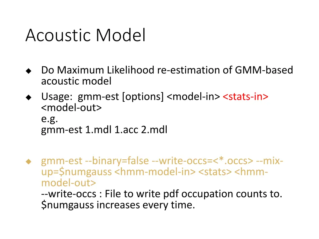 acoustic model 5