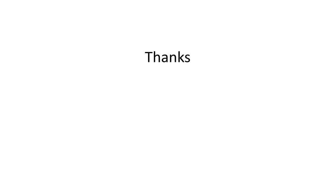 thanks