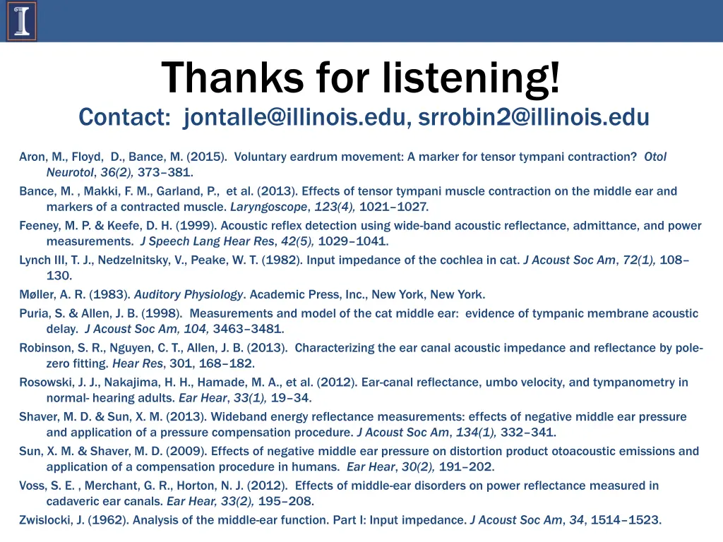 thanks for listening contact jontalle@illinois