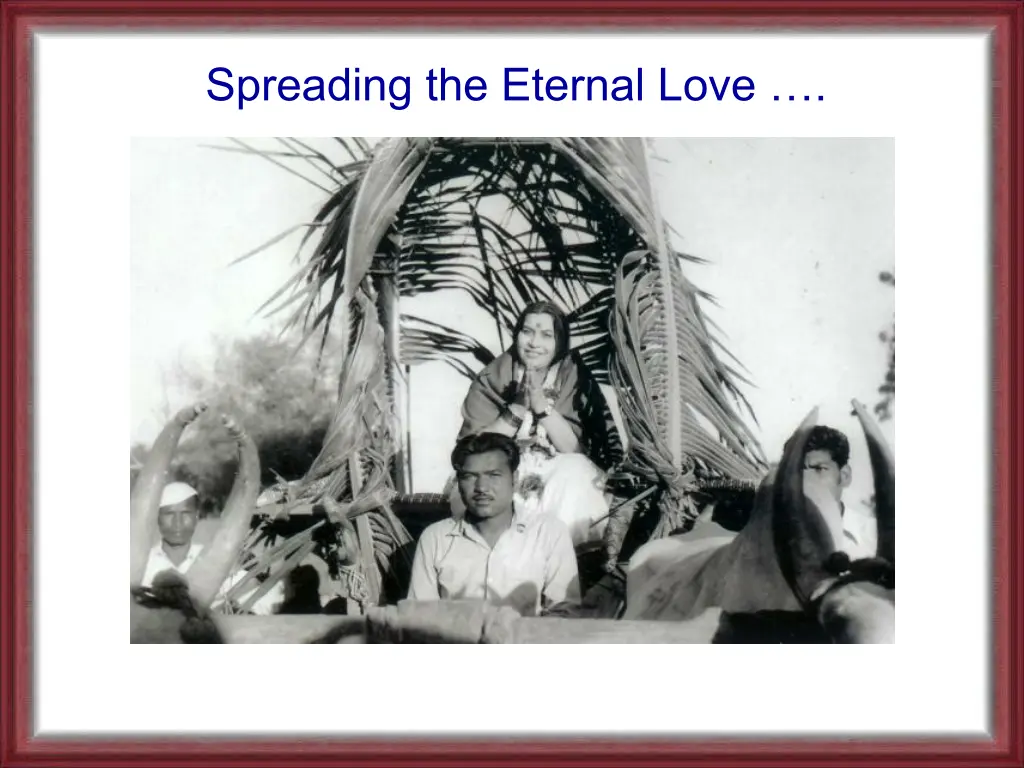 spreading the eternal love
