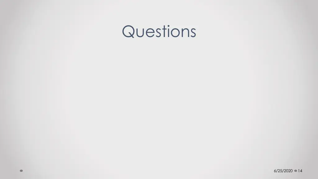 questions