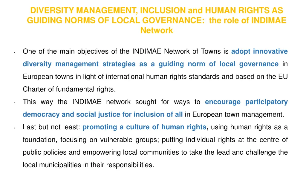 diversity management inclusion and human rights