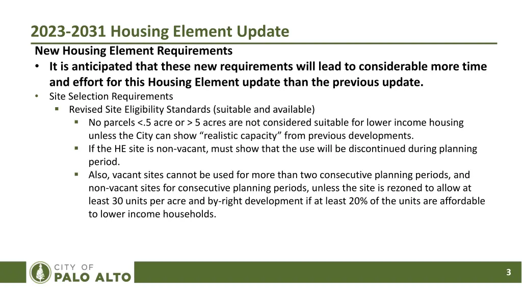 2023 2031 housing element update