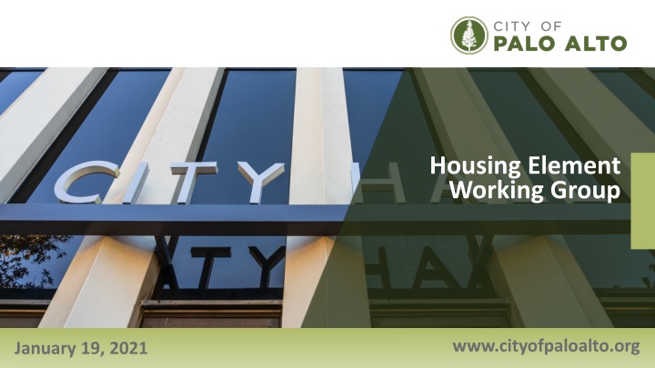 housing element working group