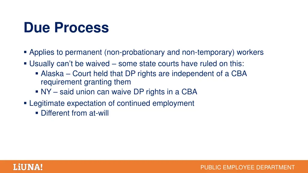 due process 2