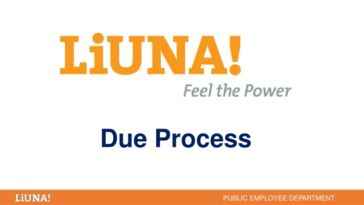 due process