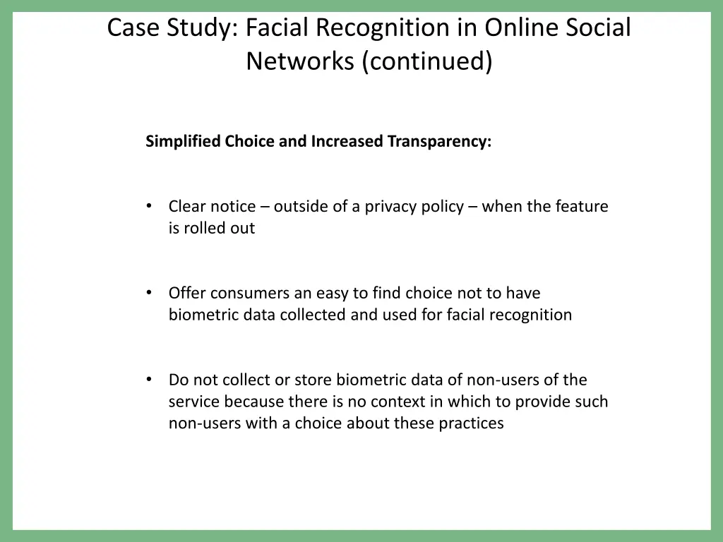 case study facial recognition in online social 1