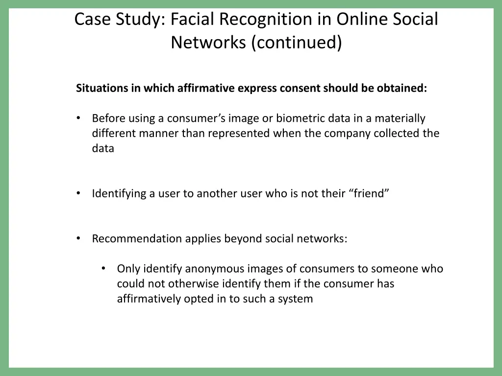case study facial recognition in online social 2