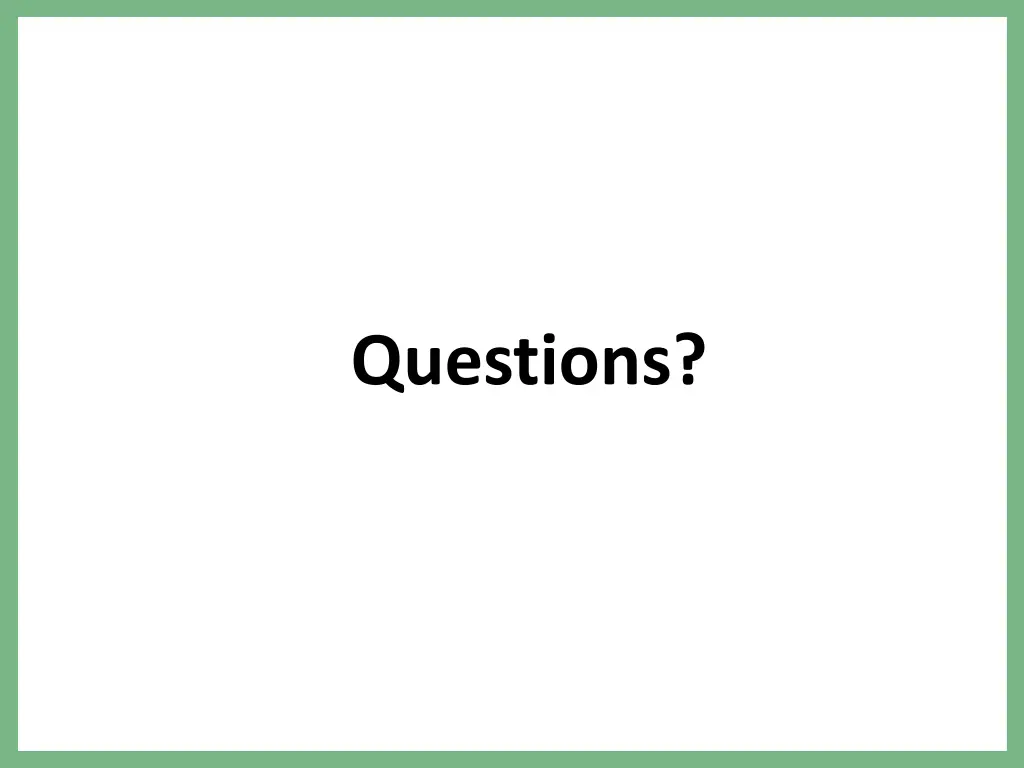 questions
