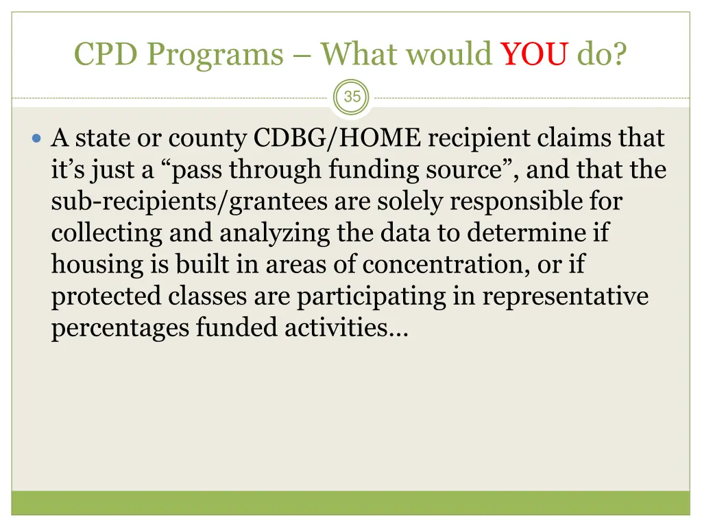 cpd programs what would you do 1