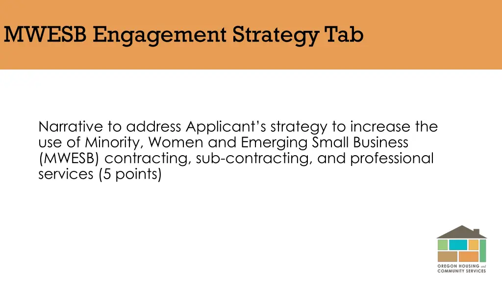 mwesb engagement strategy tab