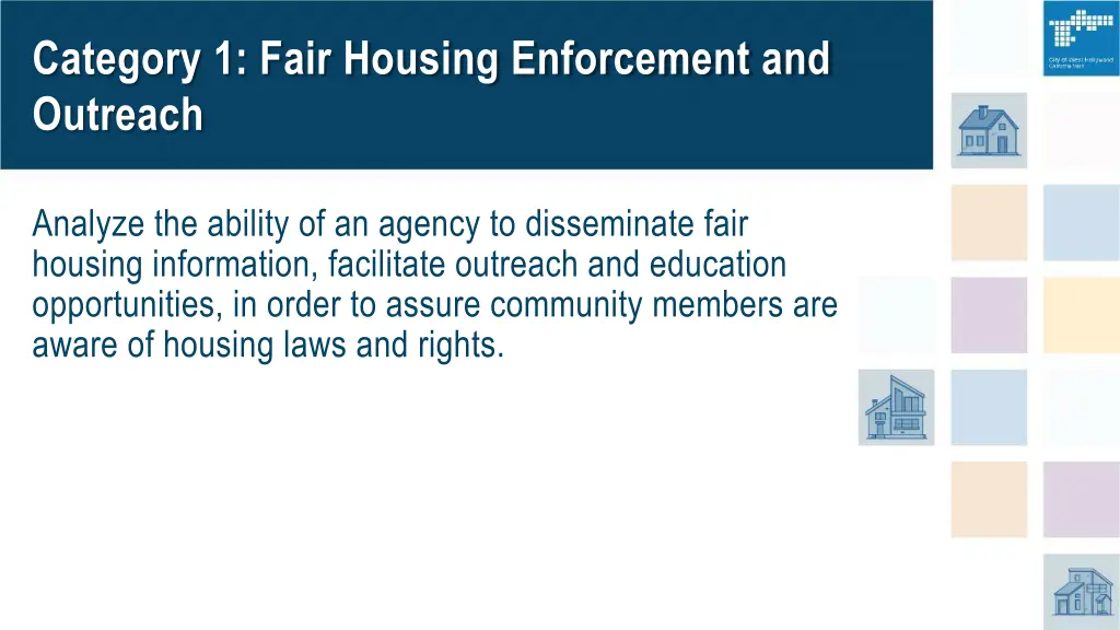 category 1 fair housing enforcement and outreach