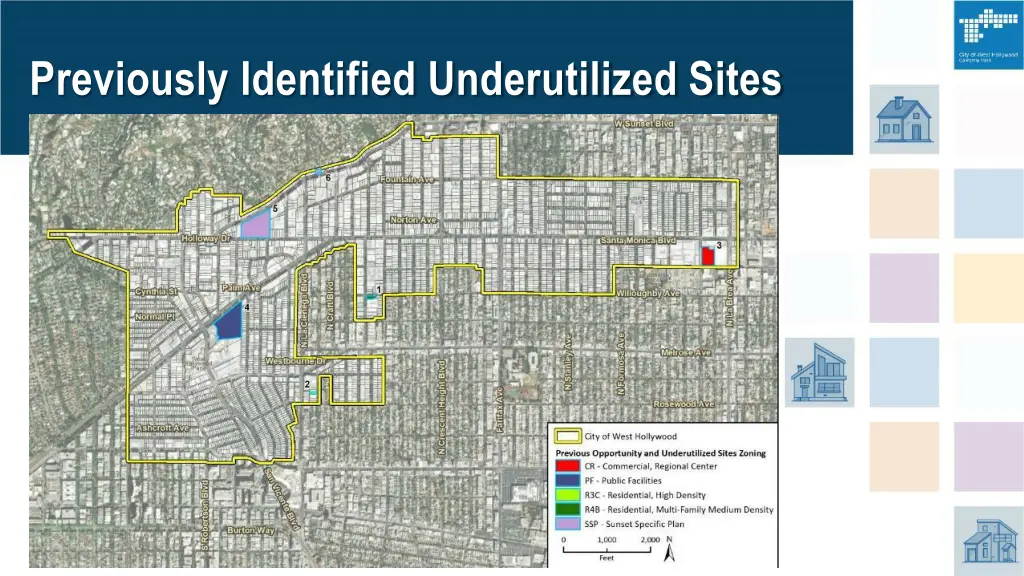 previously identified underutilized sites 1