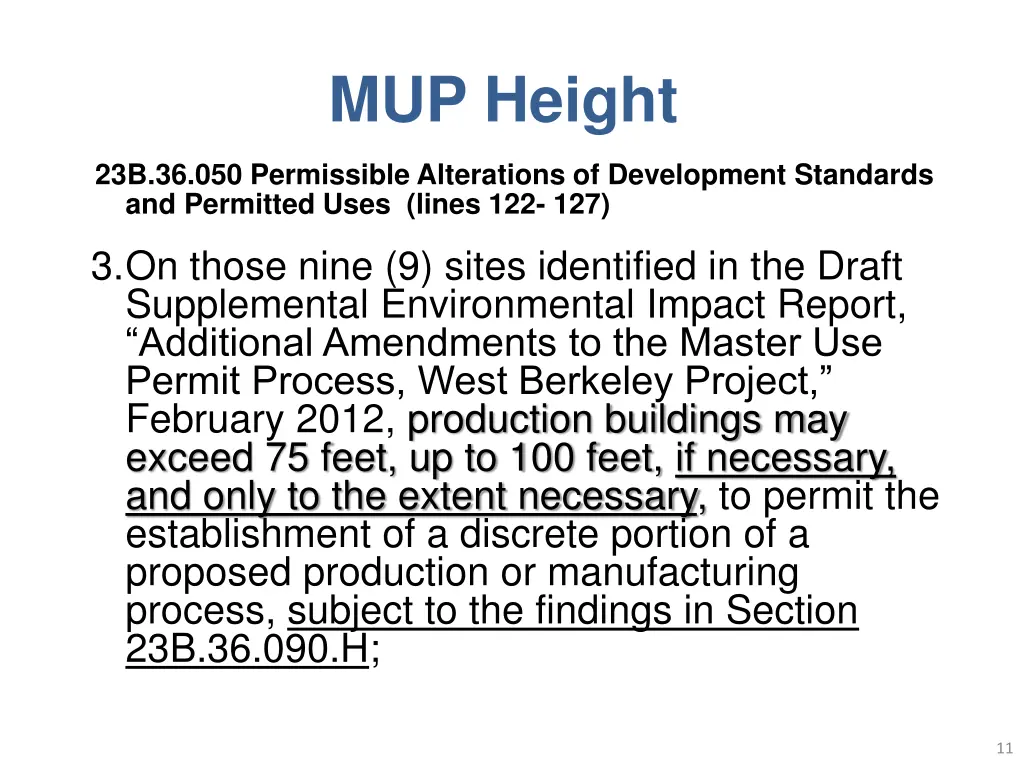 mup height 1