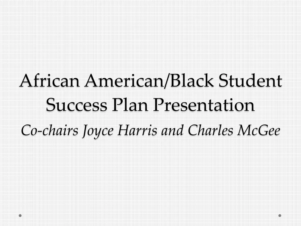 african american black student success plan 1