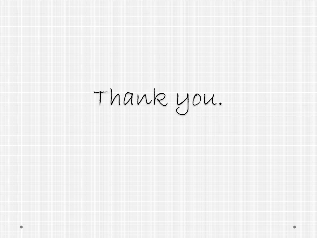 thank you