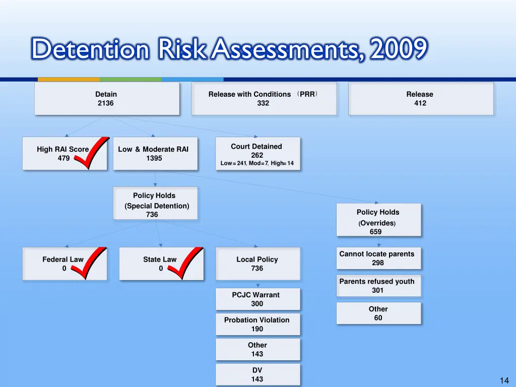detention risk assessments 2009