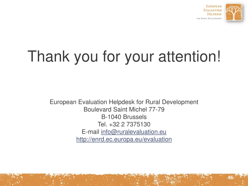 thank you for your attention