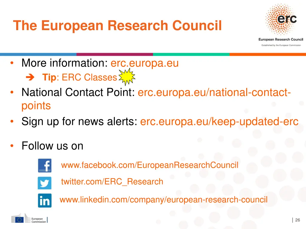 the european research council 1