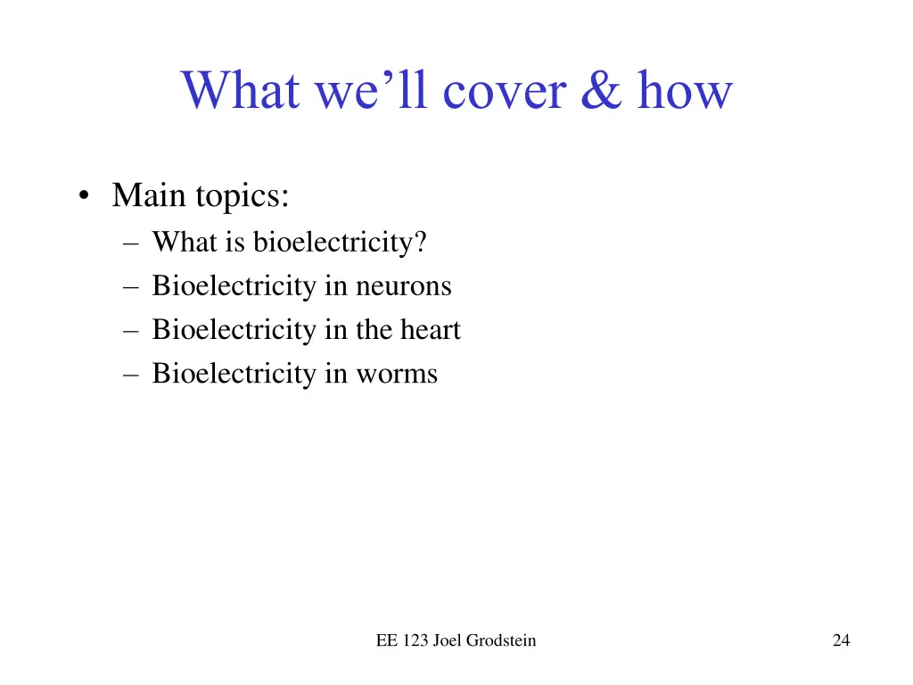 what we ll cover how