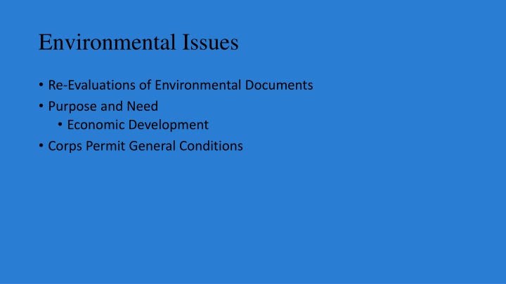 environmental issues