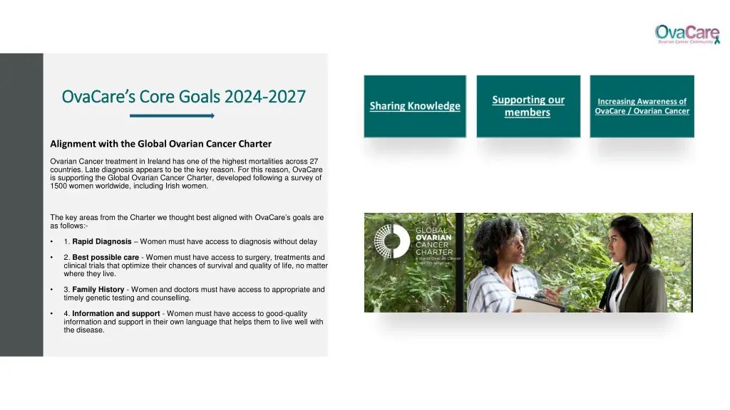 ovacare s ovacare s core goals 2024 core goals