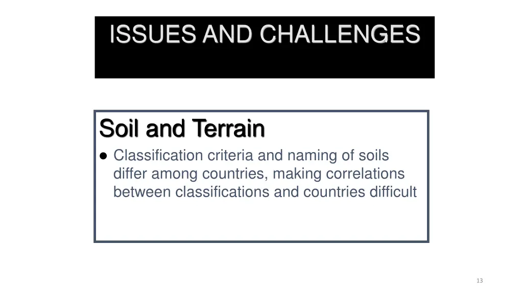 issues and challenges 1