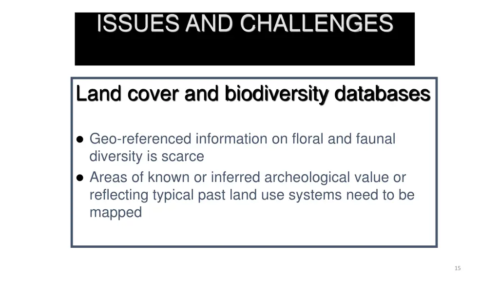 issues and challenges 3