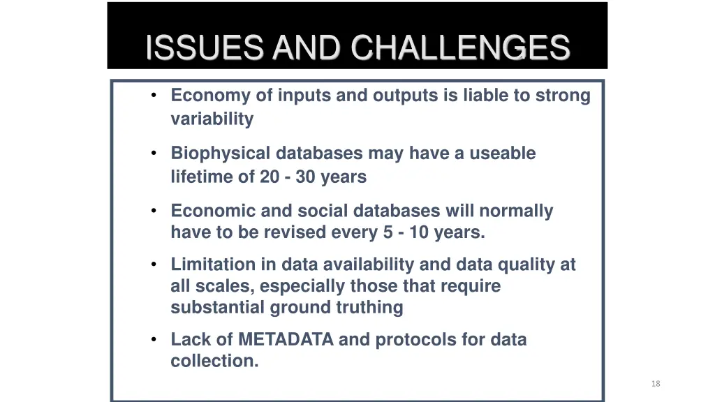 issues and challenges 6